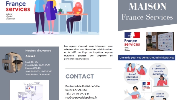 Maison France Services - Informations pratiques